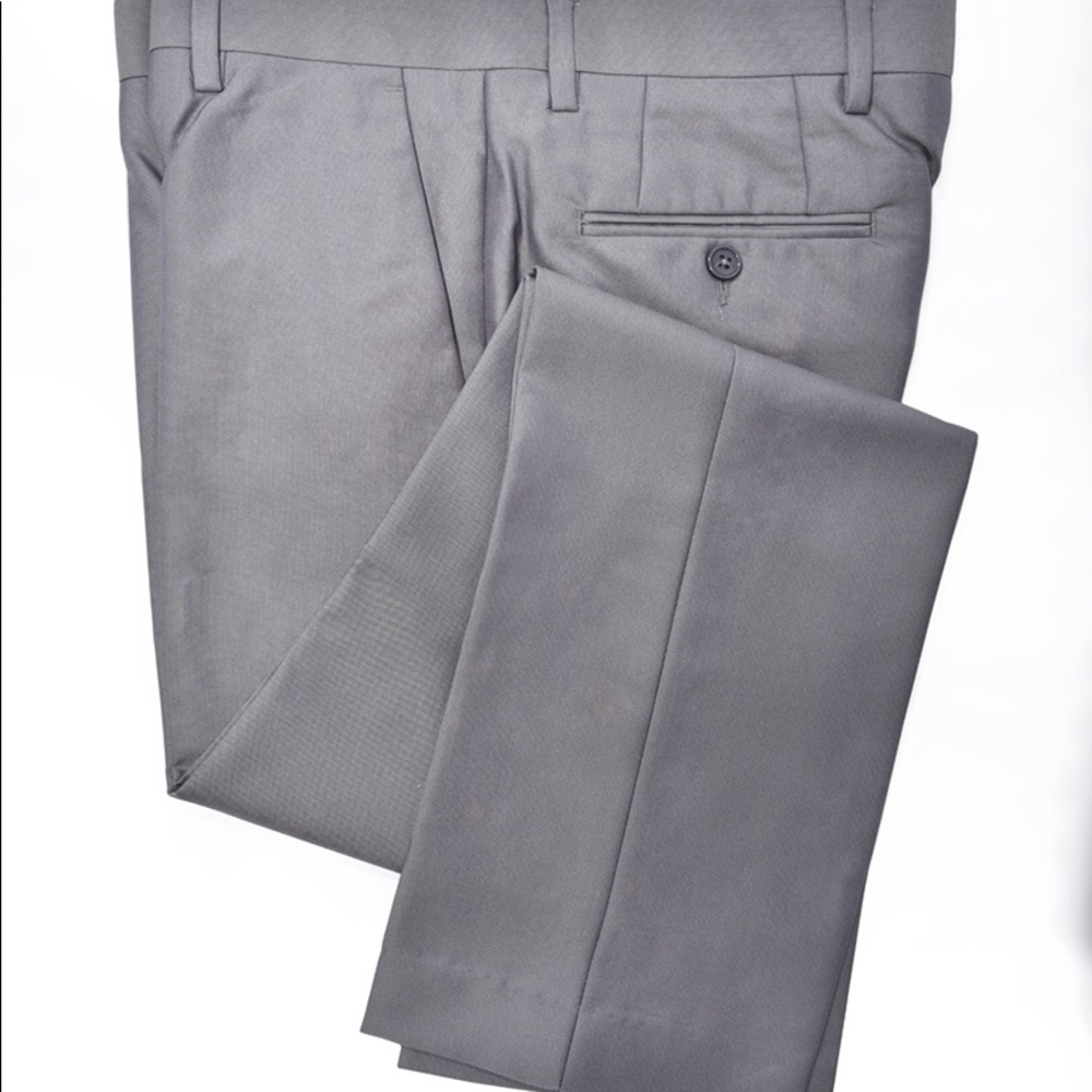 Men’s Premium Slim Fit Silver Shiny Pants